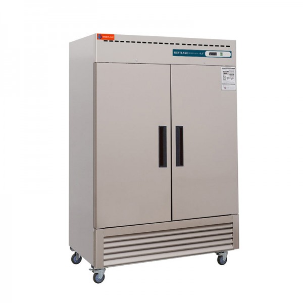 Commercial Reach in Upright Refrigerator, 2 door, 54 inch, 49 Cu.ft, Stainless Steel Commercial Reach in Upright Refrigerator, 2 door, 54 inch, 49 Cu.ft, Stainless Steel