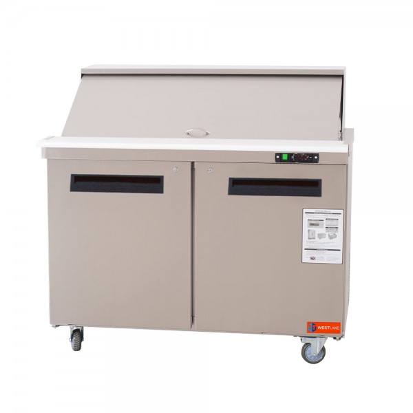 Sandwich / Salad Prep Table, Mega Top, 48 inch, 2 door, Refrigerated Sandwich / Salad Prep Table, Mega Top, 48 inch, 2 door, Refrigerated