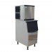 Commercial Ice Machine, 350 lb. Air Cooled Cube Ice Maker with Bin 275 lb. Commercial Ice Machine, 350 lb. Air Cooled Cube Ice Maker with Bin 275 lb.