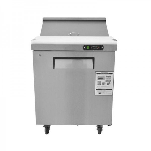 Eqchen KSR-27BM, Commercial 28 12 Pan Salad Sandwich Food Prep Table Refrigerator Mega Top 7.4cu.ft NSF Eqchen KSR-27BM, Commercial 28 12 Pan Salad Sandwich Food Prep Table Refrigerator Mega Top 7.4cu.ft NSF