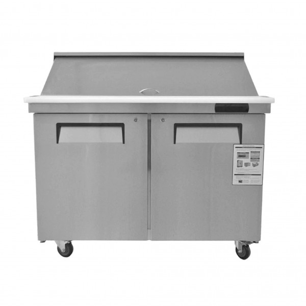 Eqchen KSR-48B, Commercial 48 12 Pan Salad Sandwich Food Prep Table Refrigerator 12.9 cu.ft. Eqchen KSR-48B, Commercial 48 12 Pan Salad Sandwich Food Prep Table Refrigerator 12.9 cu.ft.