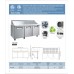Eqchen KSR-72BM, Commercial 72 30 Pan Salad Sandwich Food Prep Table Refrigerator Mega Top Eqchen KSR-72BM, Commercial 72 30 Pan Salad Sandwich Food Prep Table Refrigerator Mega Top