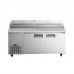 Eqchen APPT-71-HC, Commercial 71 Pizza Prep Table Refrigerator 9 Pans 2 Door Stainless Steel 16.9 cu.ft. Eqchen APPT-71-HC, Commercial 71 Pizza Prep Table Refrigerator 9 Pans 2 Door Stainless Steel 16.9 cu.ft.